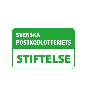 Svenska Postkodlotteriets Stiftelse logotyp.